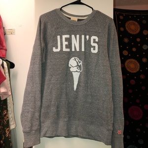 Jeni’s Splendid Ice Cream crewneck sweatshirt